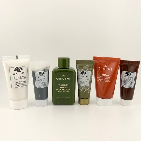 Origins Gift Set Mega Mushroom Night-a-mins Mask Plantscription NEW BOX - Picture 5 of 6